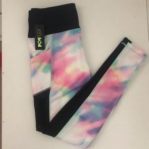 PopFlex Draw the Line Leggings- Mermaid